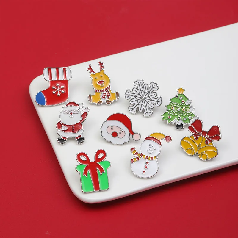 1Pcs Merry Christmas Brooches Christmas Socks Christmas Tree Elk Enamel Badge Small Brooch Women Fashion Party Jewelry Gifts NEW
1Pcs Merry Christmas Brooches Christmas Socks Christmas Tree Elk Enamel Badge Small Brooch Women Fashion Party Jewelry Gifts NEW