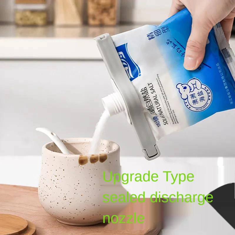 Food preservation sealing clip milk powder bag sealing clip seasoning spout snack bag clip cat food bag sealing magic tool
Food preservation sealing clip milk powder bag sealing clip seasoning spout snack bag clip cat food bag sealing magic tool