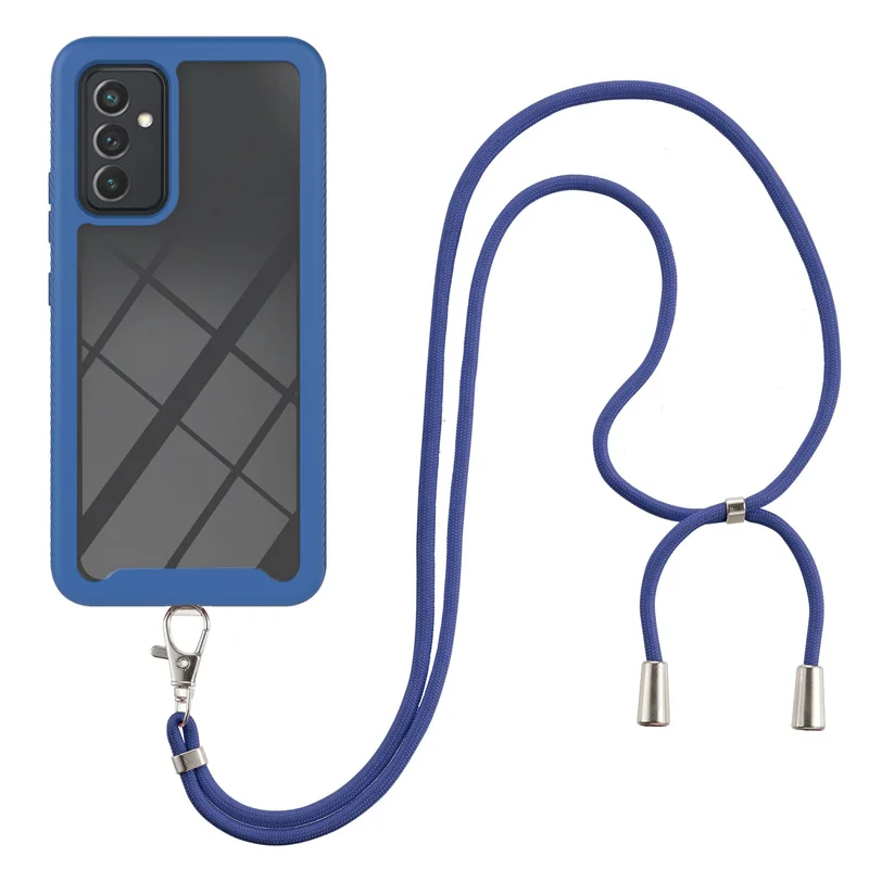 Necklace Strap Lanyard Phone Case For Samsung Galaxy A82 A22 4G 5G A01 Core A31 A21S A217F Shockproof Cases 3 in 1 Back Cover
Necklace Strap Lanyard Phone Case For Samsung Galaxy A82 A22 4G 5G A01 Core A31 A21S A217F Shockproof Cases 3 in 1 Back Cover