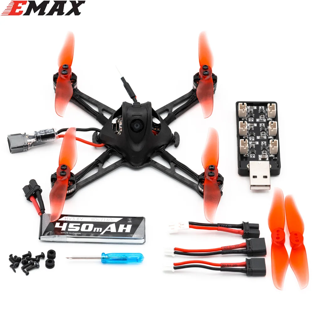 

EMAX Nanohawk X F4 1S 3 Inch Lightweight SPI Receiver TH12025 11000KV Motor Outdoor FPV Racing RC Quadcopter Drone BNF 41g