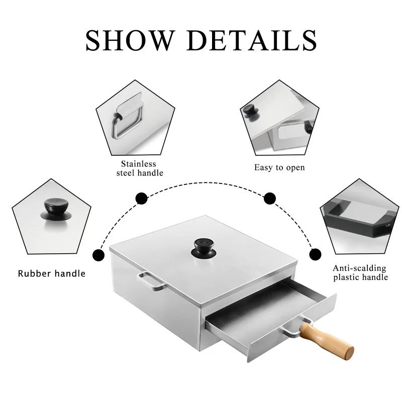 1 Tiers Stainless Steel Rice Noodle Roll Steamed Bun Steam Machine Vermicelli Roll Steaming Furnace Steamer Household
1 Tiers Stainless Steel Rice Noodle Roll Steamed Bun Steam Machine Vermicelli Roll Steaming Furnace Steamer Household