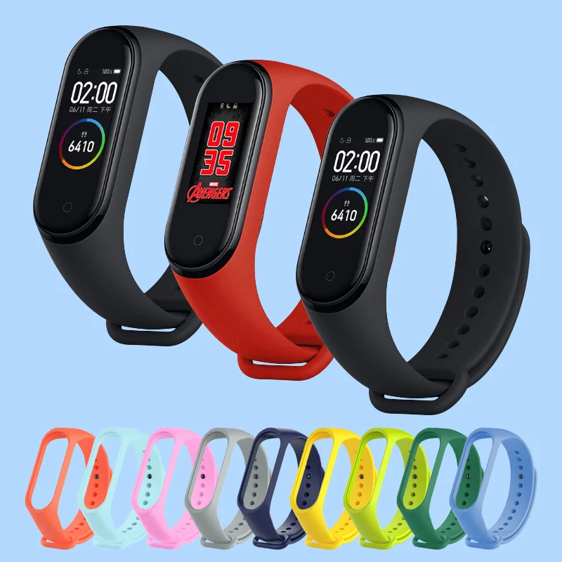 Correa Strap For Mi band 4 5 miband4 miband5 miband6 Replacement Silicone Smartwatch bands Bracelet For Xiaomi mi band 6 3 Strap
Correa Strap For Mi band 4 5 miband4 miband5 miband6 Replacement Silicone Smartwatch bands Bracelet For Xiaomi mi band 6 3 Strap