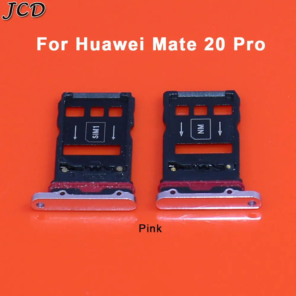 JCD New SIM Card Holder Tray Slot Compatible For Huawei Mate 20 pro Replacement Part SIM Card Card Holder Adapter Socket
JCD New SIM Card Holder Tray Slot Compatible For Huawei Mate 20 pro Replacement Part SIM Card Card Holder Adapter Socket
