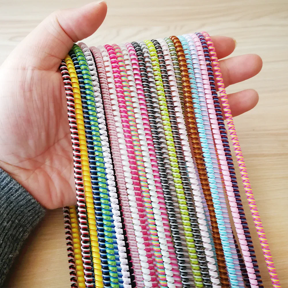 New Anti-break Spring Protection Rope Color Phone Wire Cord Rope Protector For USB Charging Cable Earphone Data Bobbin Winder
New Anti-break Spring Protection Rope Color Phone Wire Cord Rope Protector For USB Charging Cable Earphone Data Bobbin Winder