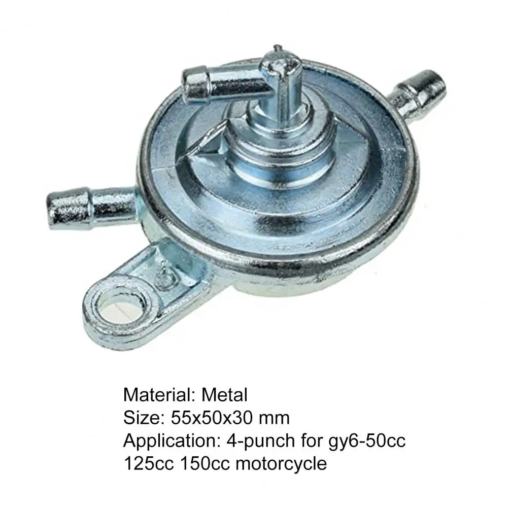 Practical Anti-corrosion Fuel Switch Metal Vacuum Fuel Valve Tap Petcock Replacement for 4-stroke GY6-50cc 125cc 150cc Motorcycl
Practical Anti-corrosion Fuel Switch Metal Vacuum Fuel Valve Tap Petcock Replacement for 4-stroke GY6-50cc 125cc 150cc Motorcycl