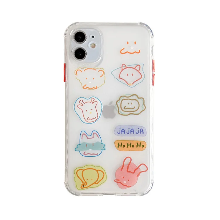 Letter stickers line art zoo animals Phone case For iPhone 11 Pro Max case Cute cover for iPhone XS MAX XR X 7 8 Plus 7Plus Case
Letter stickers line art zoo animals Phone case For iPhone 11 Pro Max case Cute cover for iPhone XS MAX XR X 7 8 Plus 7Plus Case