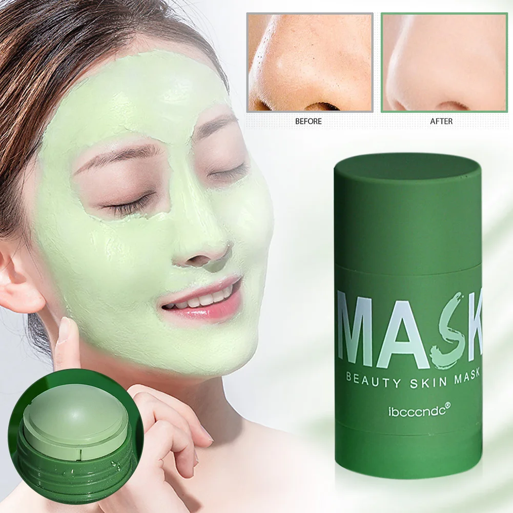 Cleansing Green Stick Green Tea Stick Mask Purifying Clay Stick Mask Oil Control Anti-acne Skin Care Whitening
Cleansing Green Stick Green Tea Stick Mask Purifying Clay Stick Mask Oil Control Anti-acne Skin Care Whitening