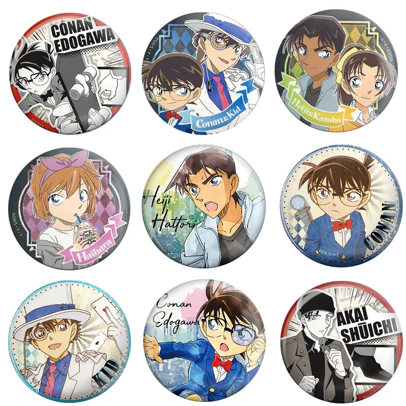 Detective Conan Anime Badge 58mm Second Yuan Peripheral Custom Pendant Poster Akai Amuro Costumes Badge Give A Friend A Gift
Detective Conan Anime Badge 58mm Second Yuan Peripheral Custom Pendant Poster Akai Amuro Costumes Badge Give A Friend A Gift