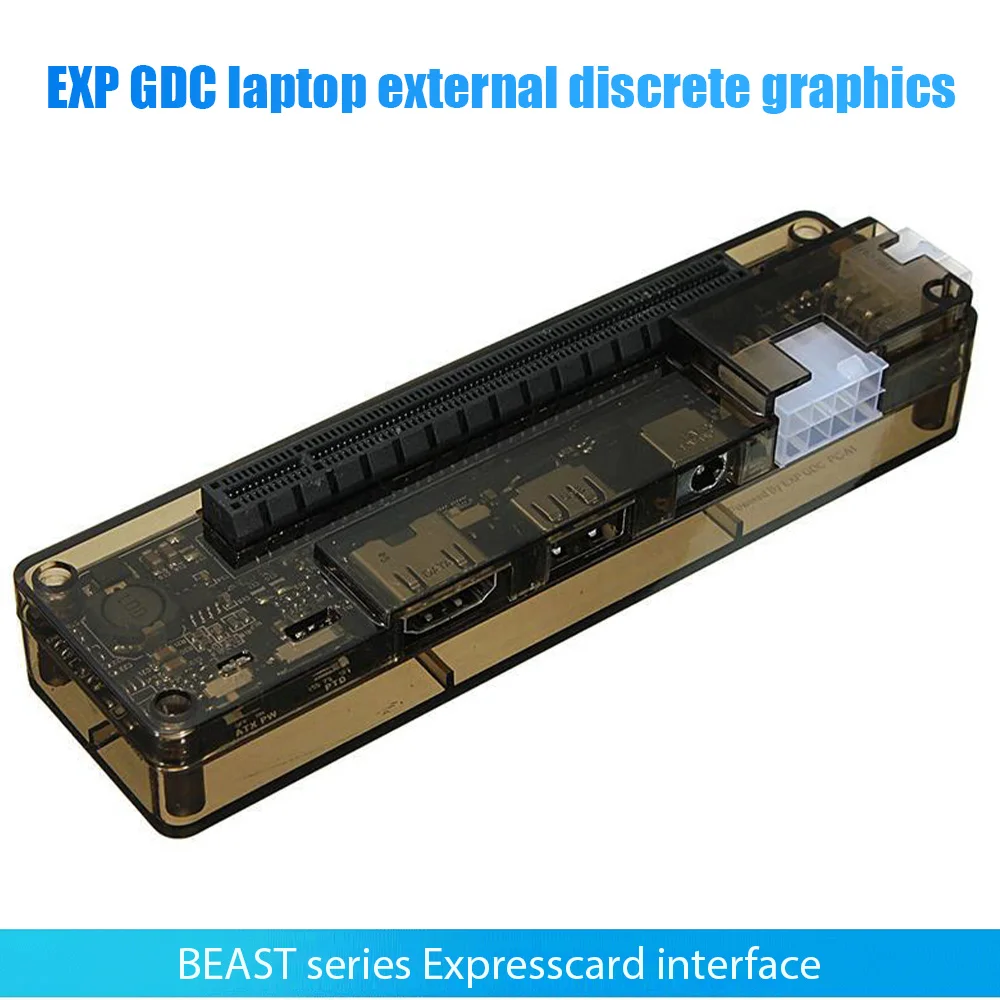 New Arrival Video Card EXP GDC External Laptop Graphics Card Docking Station Mini PCI-E NGFF M.2A Key Expresscard Interface
New Arrival Video Card EXP GDC External Laptop Graphics Card Docking Station Mini PCI-E NGFF M.2A Key Expresscard Interface