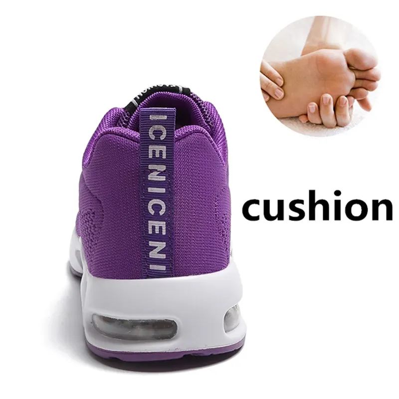 Fashion Women Sneakers Running Shoes Outdoor Sports Shoes Breathable Mesh Comfort Jogging Mesh Shoes Air Cushion Lace Up Ladies
Fashion Women Sneakers Running Shoes Outdoor Sports Shoes Breathable Mesh Comfort Jogging Mesh Shoes Air Cushion Lace Up Ladies