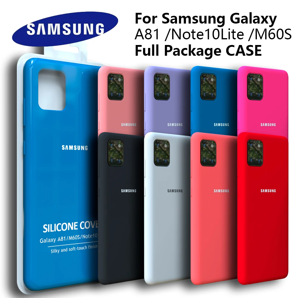 Galaxy Note10Lite Case Original Samsung A81 Silky Silicone Cover High Quality Soft-Touch Back Protective Galaxy M60s Note10 LITE
Galaxy Note10Lite Case Original Samsung A81 Silky Silicone Cover High Quality Soft-Touch Back Protective Galaxy M60s Note10 LITE