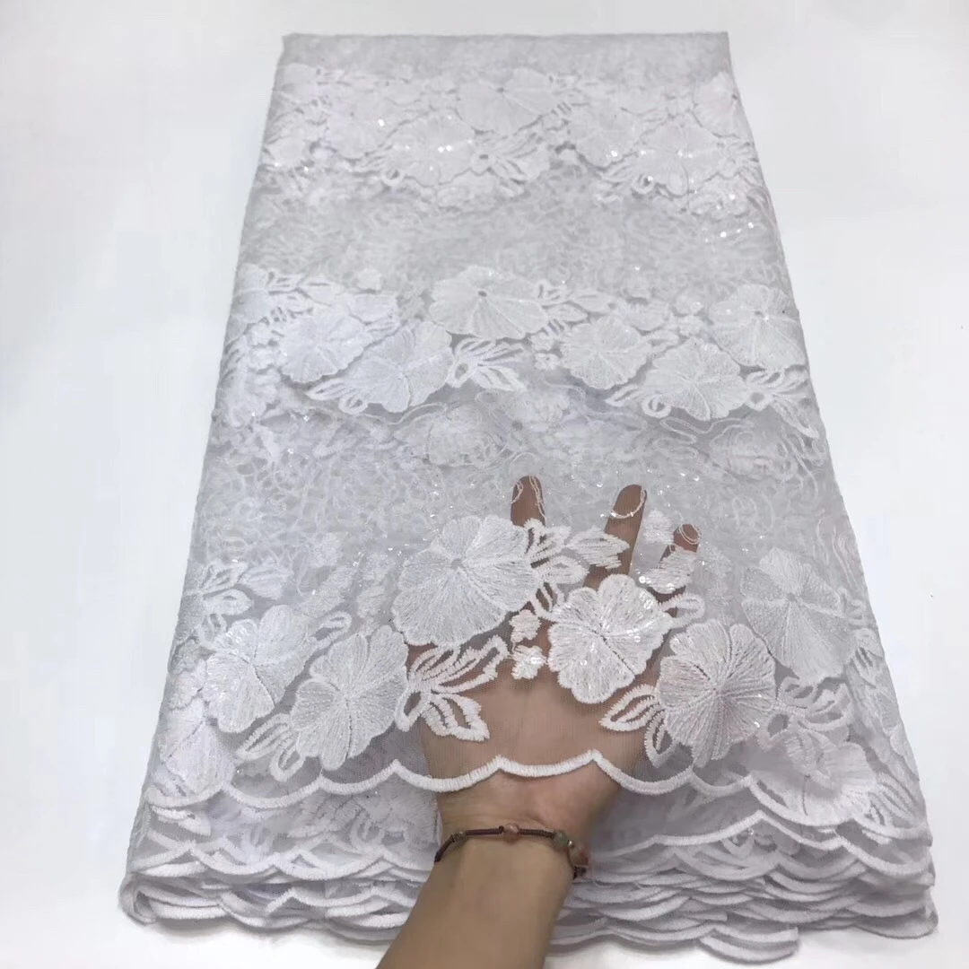 Red African Lace Fabric 2021 High Quality Lace Embroidery Nigerian French Lace Fabric With Sequins For Party Dress
Red African Lace Fabric 2021 High Quality Lace Embroidery Nigerian French Lace Fabric With Sequins For Party Dress