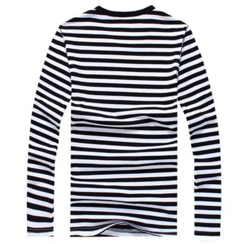 New Mens Striped Military Casual Shirts Long Sleeve Navy Boys Tops T-Shirts Classic Cotton T shirt Men O-Neck Mens Tops Shirts
New Mens Striped Military Casual Shirts Long Sleeve Navy Boys Tops T-Shirts Classic Cotton T shirt Men O-Neck Mens Tops Shirts