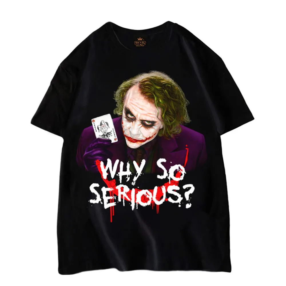 2021 Summer Joker 3D Printed T Shirt Men Joker Face Casual Male tshirt Clown Short Sleeve Funny T Shirts Streetwear shirts
2021 Summer Joker 3D Printed T Shirt Men Joker Face Casual Male tshirt Clown Short Sleeve Funny T Shirts Streetwear shirts