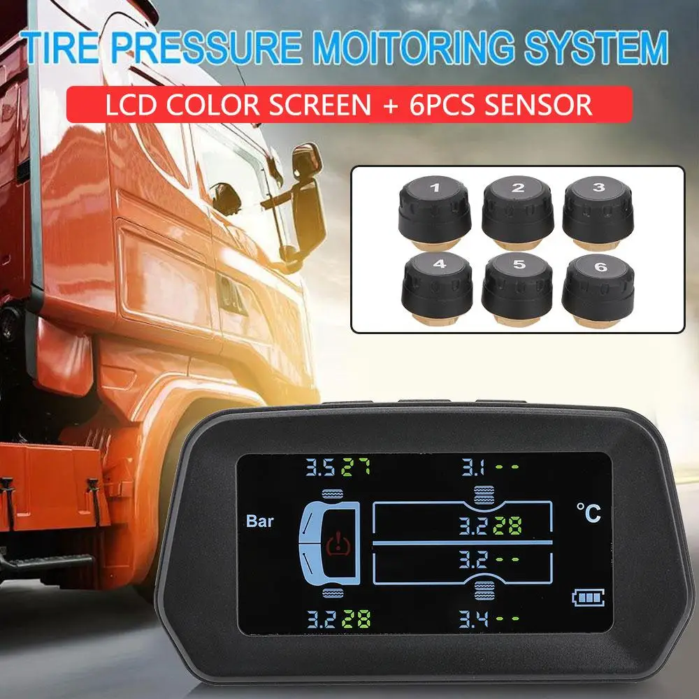 6PCS Sensor TPMS Truck Tire Pressure Alarm 2020 12.0bar Tire Pressure Monitoring New Vehicles Tire Pressure Monitoring System
6PCS Sensor TPMS Truck Tire Pressure Alarm 2020 12.0bar Tire Pressure Monitoring New Vehicles Tire Pressure Monitoring System
