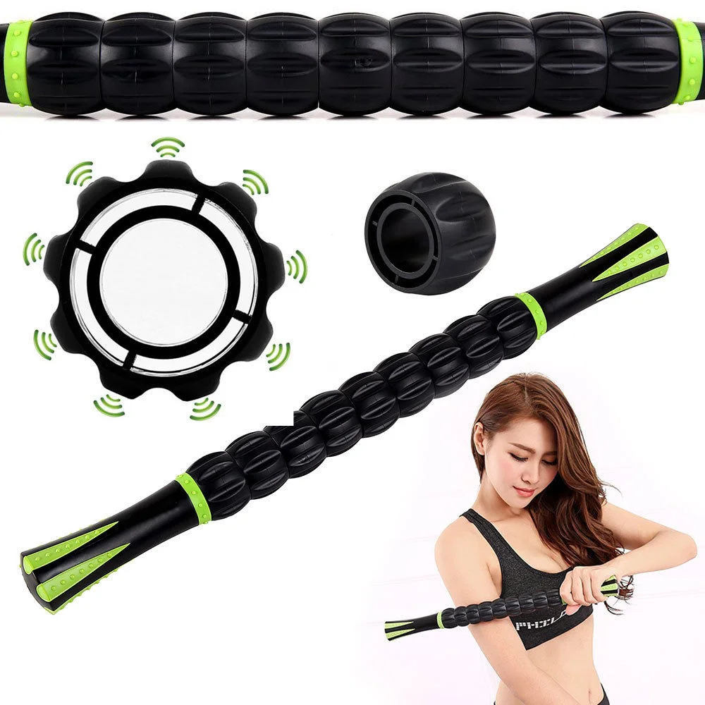 Muscle Roller Stick Body Sticks Tools for Athletes Relief Muscle Soreness Cramping and Tightness (Black)
Muscle Roller Stick Body Sticks Tools for Athletes Relief Muscle Soreness Cramping and Tightness (Black)