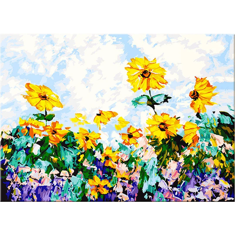 Желтые цветы DIY живопись маслом по номерам для взрослых и детей, расписанную дом Гостиная отделки стен
Желтые цветы DIY живопись маслом по номерам для взрослых и детей, расписанную дом Гостиная отделки стен