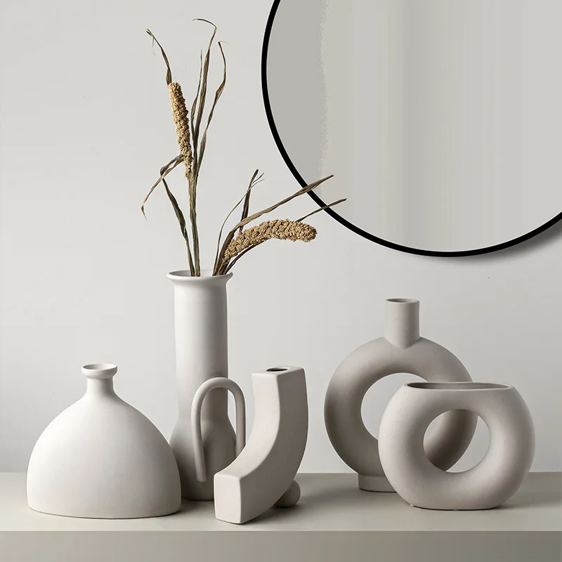 White Nordic Vase Plant Garden Desk Decor Flower Pots Vase Aesthetic Room Decor Jarrones Decorativos Modern Home Decoration 50HP
White Nordic Vase Plant Garden Desk Decor Flower Pots Vase Aesthetic Room Decor Jarrones Decorativos Modern Home Decoration 50HP