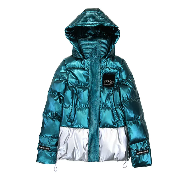 version Korean ins fashionable bright face down jacket for women short winter new loose small cotton padded jacket
version Korean ins fashionable bright face down jacket for women short winter new loose small cotton padded jacket
