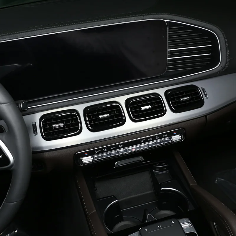 For Mercedes Benz GLE GLS Class W167 X167 2020 ABS Black/carbon fiber/Red Central Console Air Outlet Frame Trim Car Accessories
For Mercedes Benz GLE GLS Class W167 X167 2020 ABS Black/carbon fiber/Red Central Console Air Outlet Frame Trim Car Accessories