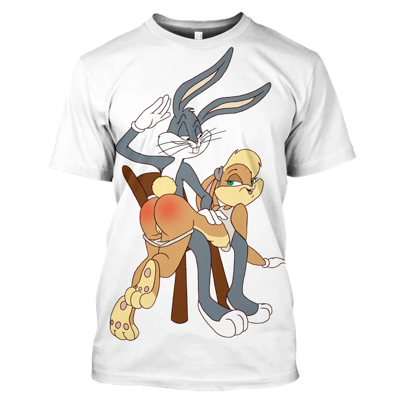 Funny 3D Printed Rabbit Unisex Top Summer Short Sleeve Animal Bunny T-Shirt Children's Cartoon Casual Top
Funny 3D Printed Rabbit Unisex Top Summer Short Sleeve Animal Bunny T-Shirt Children's Cartoon Casual Top