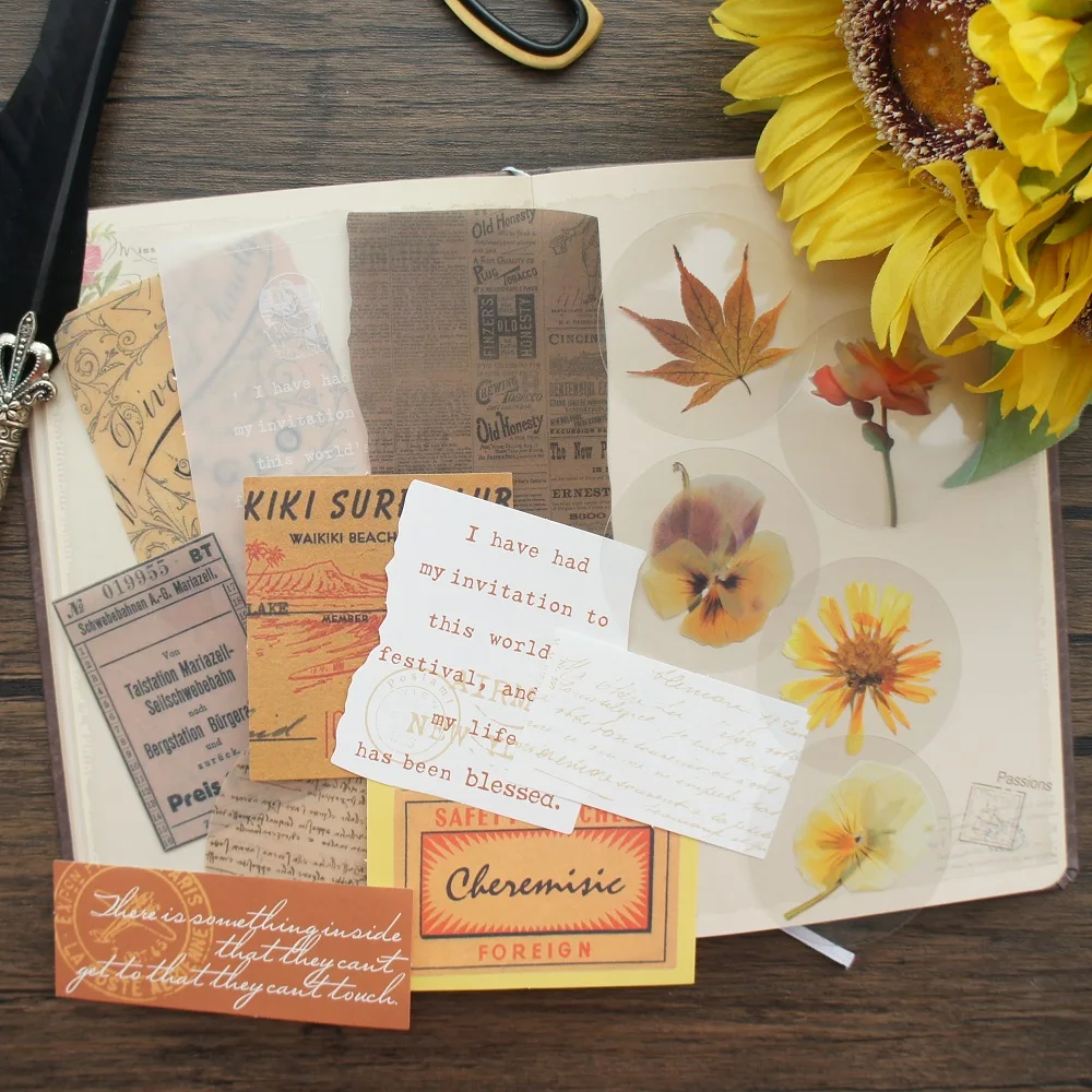 3 Material 30 Pcs DIY Background Craft Paper Yellow Orange Flower Note Theme Handmade Scrapbooking Creative Gift
3 Material 30 Pcs DIY Background Craft Paper Yellow Orange Flower Note Theme Handmade Scrapbooking Creative Gift