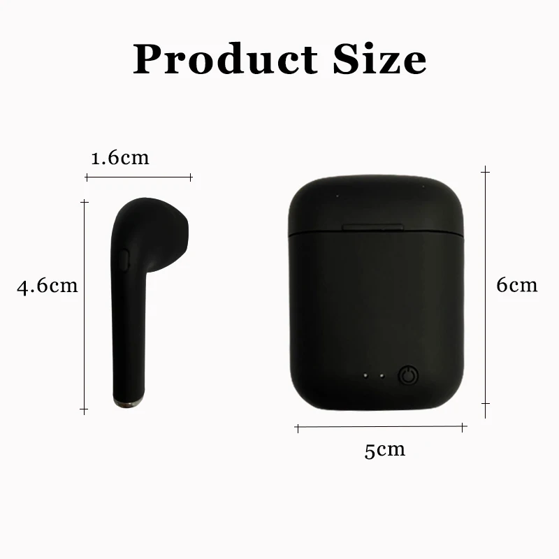 Mini-2 TWS Wireless Earphones Headphones Bluetooth 5.0 Headset Stereo Mini Sports Earbuds With Mic Charging Box for All Phones
Mini-2 TWS Wireless Earphones Headphones Bluetooth 5.0 Headset Stereo Mini Sports Earbuds With Mic Charging Box for All Phones