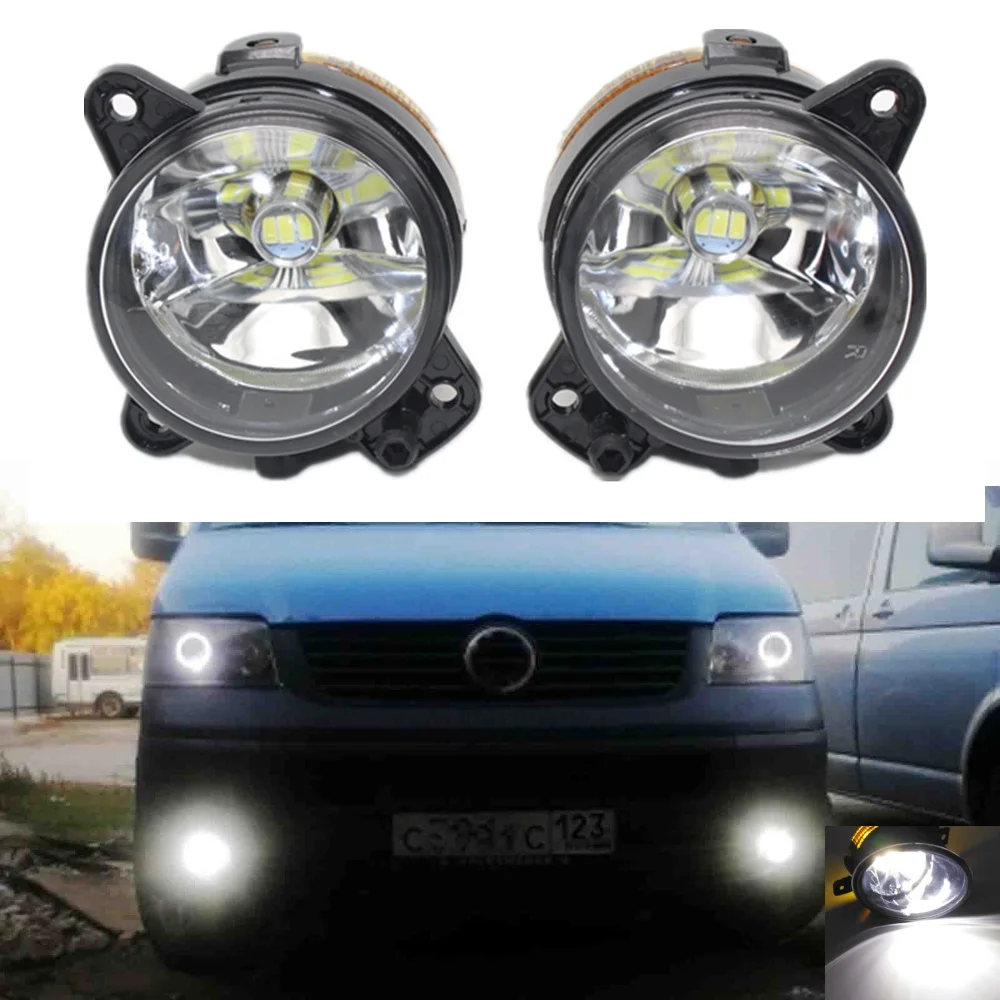 Светодиодная противотуманная фара для переднего бампера VW Transporter Multivan Caravel T5 2003
