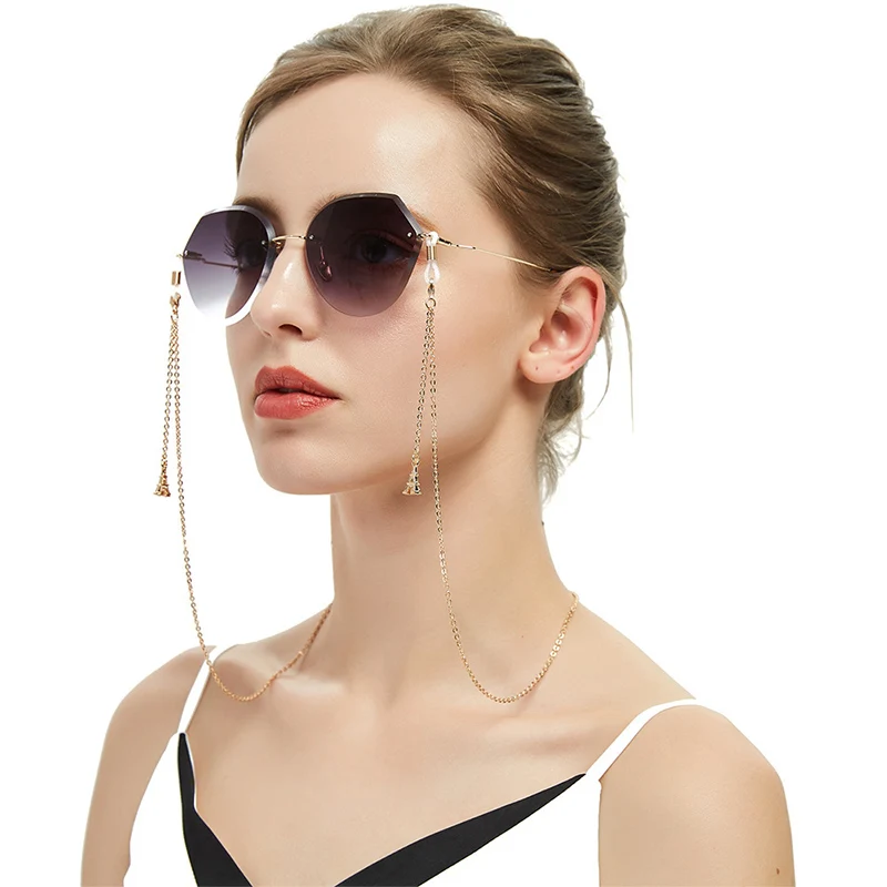 Fashion Metal Sunglasses Chain For Women Eye Glasses Cord Holder Neck Strap Rope For Reading Glasses Necklace Chain
Fashion Metal Sunglasses Chain For Women Eye Glasses Cord Holder Neck Strap Rope For Reading Glasses Necklace Chain