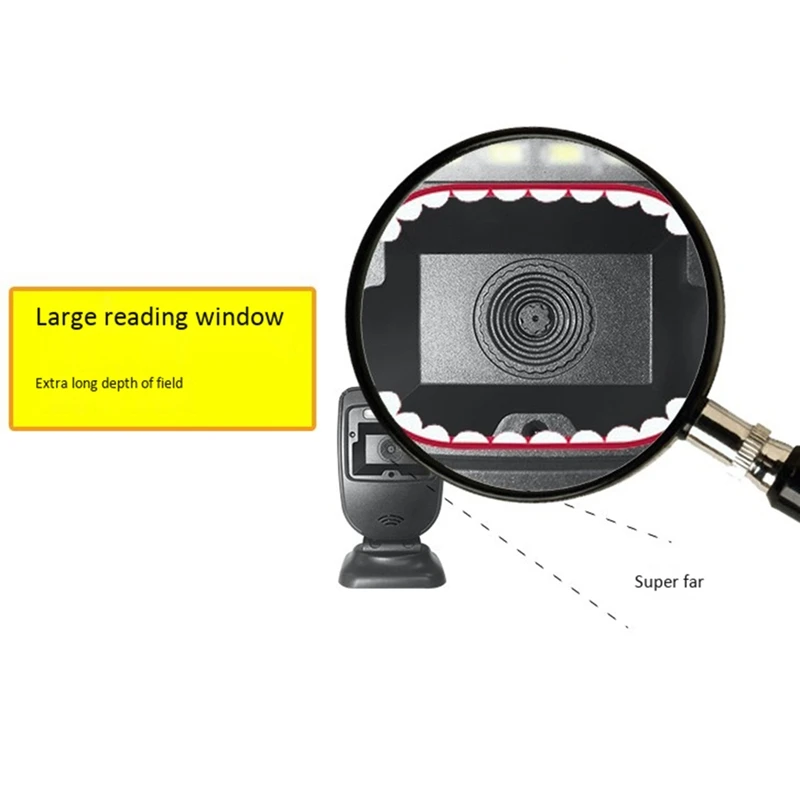 XT7308 USB / RS232 2D Wired Desktop Barcode Scanner Portable 1D/2D Code Multifunction QR Reader Bar Code Reader
XT7308 USB / RS232 2D Wired Desktop Barcode Scanner Portable 1D/2D Code Multifunction QR Reader Bar Code Reader