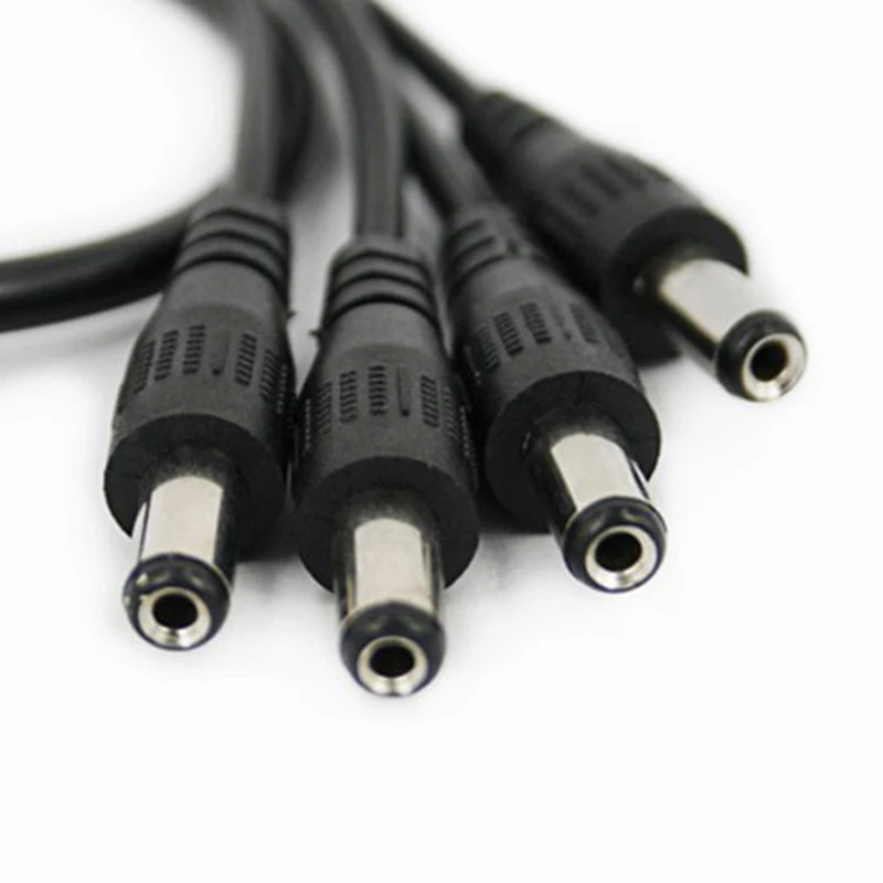 1pc DC Power 1 Female To 4 Male Way Splitter Adapter Connector Plug Cable 5.5mm*2.1mm 12V For CCTV Camera LED Strip Light
1pc DC Power 1 Female To 4 Male Way Splitter Adapter Connector Plug Cable 5.5mm*2.1mm 12V For CCTV Camera LED Strip Light