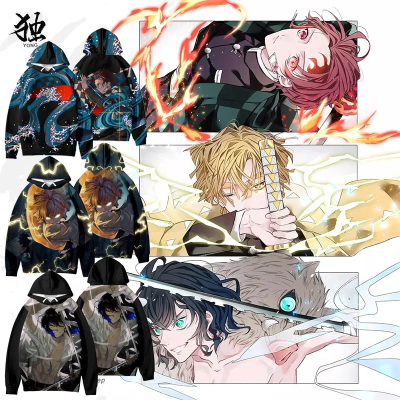 Cosplay Costumes Anime Demon Slayer Hoodies Tanjirou Nezuko Shinobu Cos Clothing Spring Autumn Coat Cool Cartoon Printed Clothes
Cosplay Costumes Anime Demon Slayer Hoodies Tanjirou Nezuko Shinobu Cos Clothing Spring Autumn Coat Cool Cartoon Printed Clothes