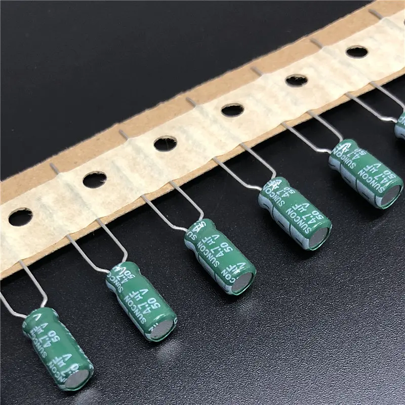 10 шт/100 шт 4 7 мкФ 50V SUNCON(SANYO) CZ серии 5x11 мм 50V4.7uF алюминиевый электролитический