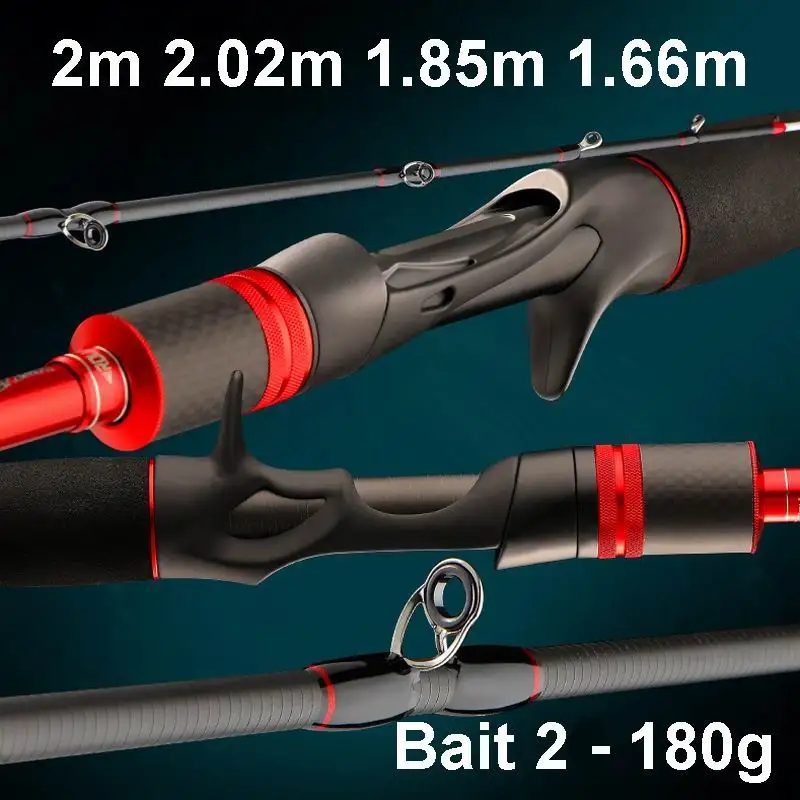 

ZZ68 SKIPPER Luminous Solid Tip Butt Dia. 0.98-9.9mm C662ML UL 2.0m 2.1m CS-200 2.02m Bait 40-180g MH Light Jigging Fishing Rod