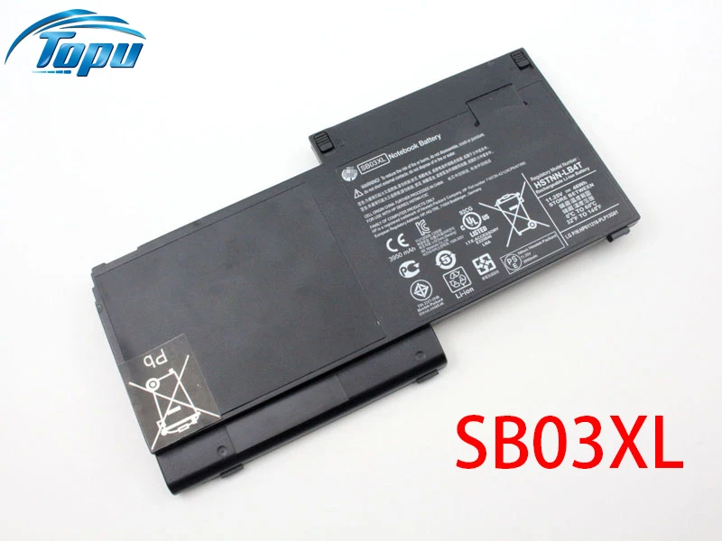SB03XL 11,1 В 46 Втч Аккумулятор для HP EliteBook 820 720 725 G1 G2 искусственная фотография SB03046XL 717378-001 SB03
SB03XL 11,1 В 46 Втч Аккумулятор для HP EliteBook 820 720 725 G1 G2 искусственная фотография SB03046XL 717378-001 SB03