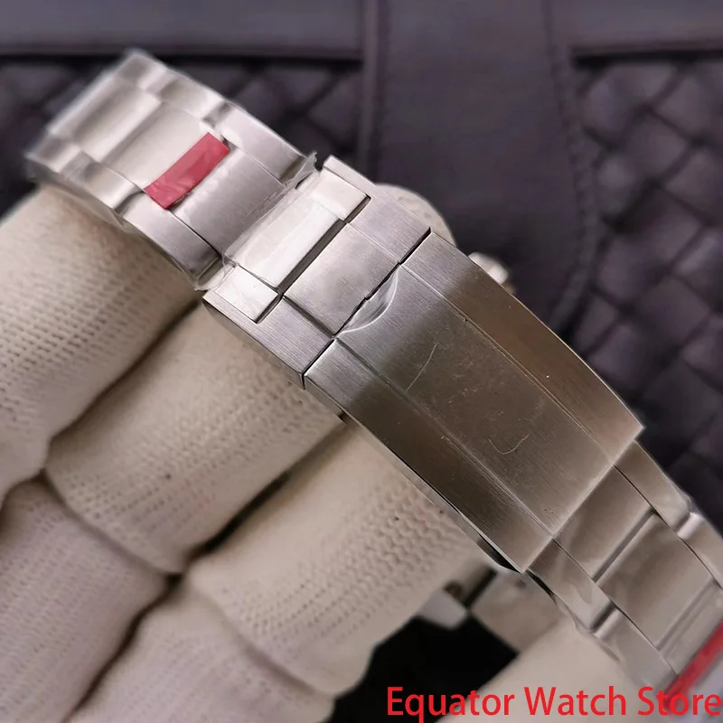 42mm Men's Automatic Watch GMT Sapphire Crystal Stainless Steel Silver Dial Waterproof Luminous Men Luxury Brand Watches Clock
42mm Men's Automatic Watch GMT Sapphire Crystal Stainless Steel Silver Dial Waterproof Luminous Men Luxury Brand Watches Clock