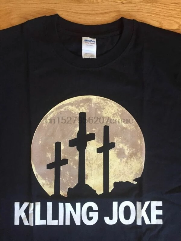 Killing Joke/новинка 2016 года Мужская черная футболка в европейском стиле Группа