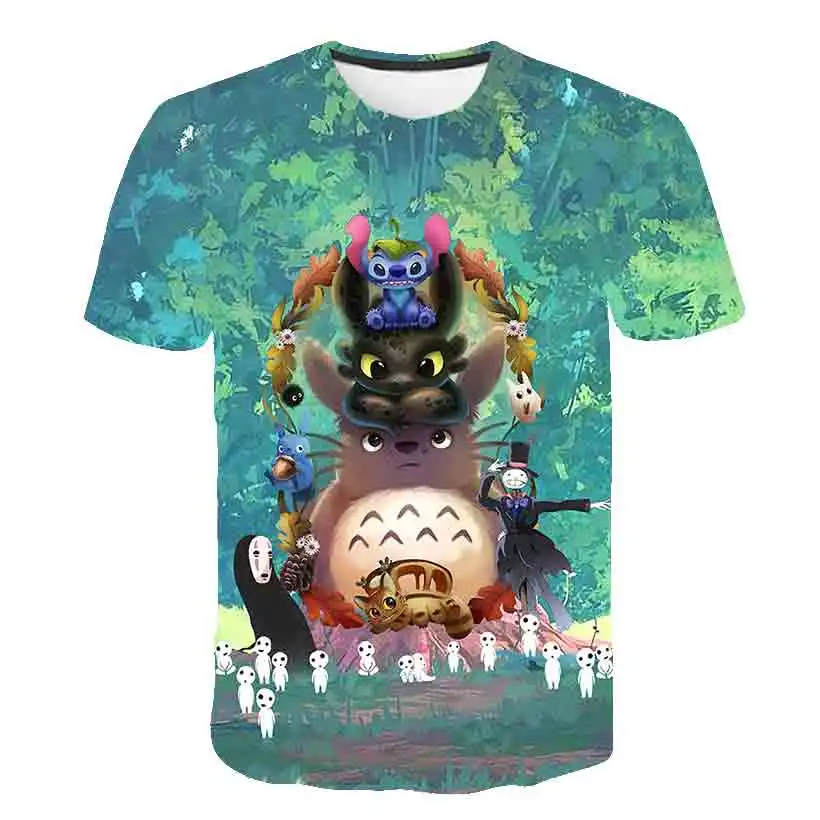 Neighborly Totoross 3D Boys and Girls Studio Ghibli T-shirt Printing Kawaii Hayao T-shirt Cartoon Kids Clothes 4T-14
Neighborly Totoross 3D Boys and Girls Studio Ghibli T-shirt Printing Kawaii Hayao T-shirt Cartoon Kids Clothes 4T-14
