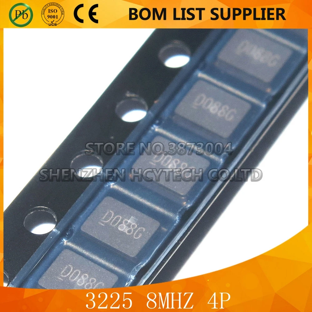 1000PCS 3225 8MHZ 4P Electronic Components New and original IC Chips
1000PCS 3225 8MHZ 4P Electronic Components New and original IC Chips
