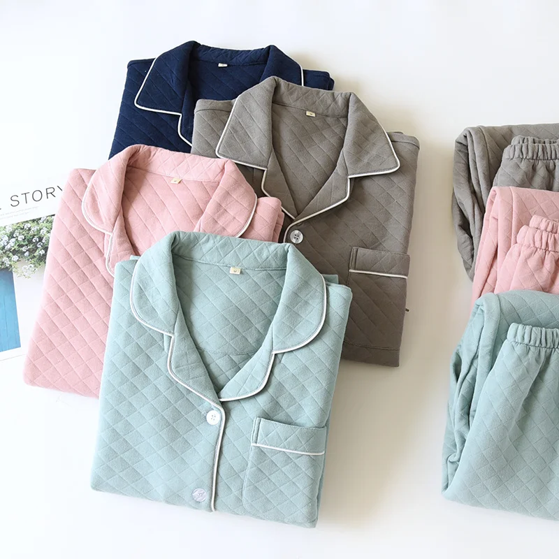 Пижама женская хлопковая утепленная, одежда для дома из чистого хлопка с длинными рукавами для пар, хлопковая стеганая одежда на весну, осен...
Пижама женская хлопковая утепленная, одежда для дома из чистого хлопка с длинными рукавами для пар, хлопковая стеганая одежда на весну, осен...