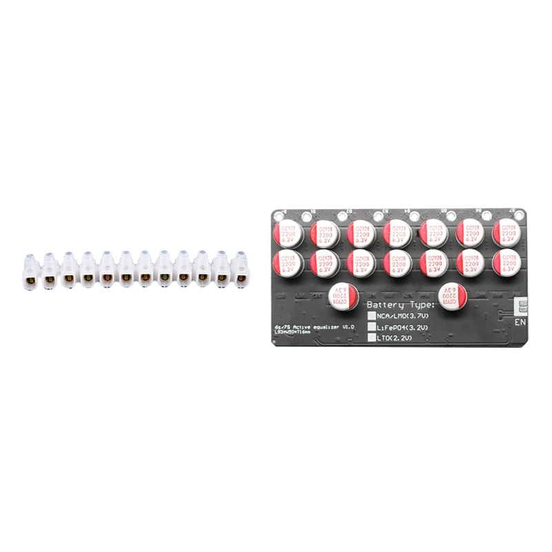1Pcs 60 Amp - 12 Way Strip Electrical Wire Connector & 1Pcs 5A Balancer 7S Lifepo4 Li-Ion Ver Battery Active Equalizer
1Pcs 60 Amp - 12 Way Strip Electrical Wire Connector & 1Pcs 5A Balancer 7S Lifepo4 Li-Ion Ver Battery Active Equalizer