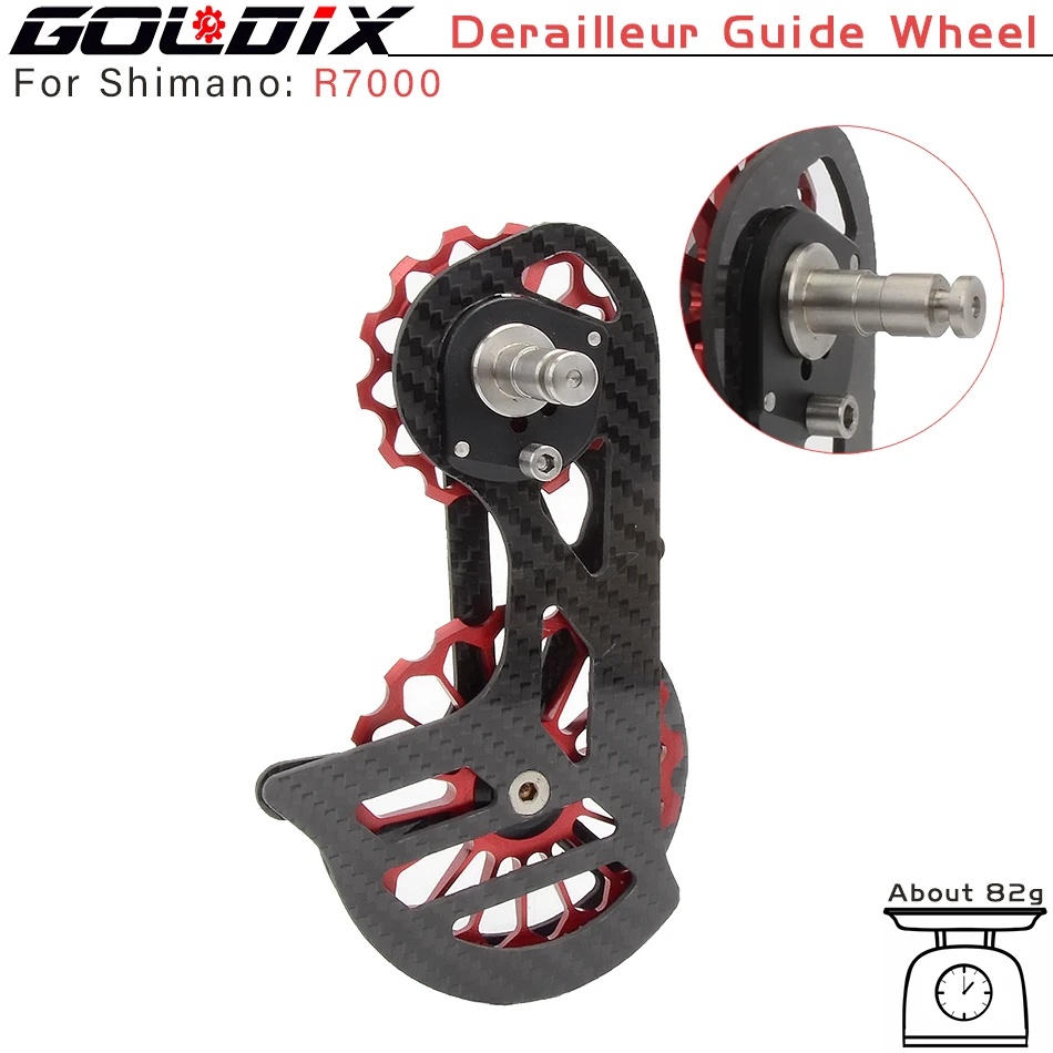 bicycle accessories ceramic rear derailleur 17T pulley Guide Wheel for Bicycle carbon fiber 6800 R7000 R8000 R9100 R9000
bicycle accessories ceramic rear derailleur 17T pulley Guide Wheel for Bicycle carbon fiber 6800 R7000 R8000 R9100 R9000