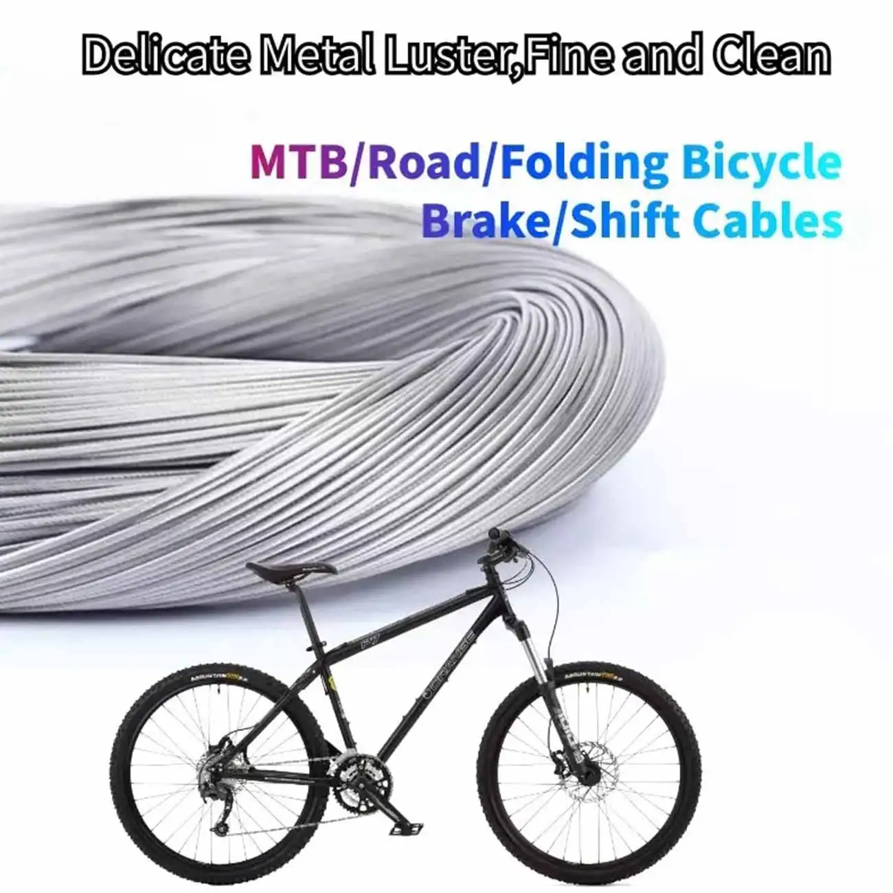 Bike Accessories Brake Line Shift Cables Road MTB Bike Bicycle Fixed Gear Brake Cable Shift Line Wire Steel Cycling Bicycle Part
Bike Accessories Brake Line Shift Cables Road MTB Bike Bicycle Fixed Gear Brake Cable Shift Line Wire Steel Cycling Bicycle Part