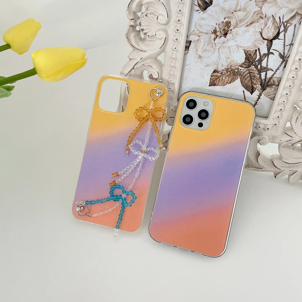 INS Crystal Bow Bracelet Chain Phone Case For iPhone 12 11 Pro Max 12Mini 7 8 Plus XS XR X Fashion Gradient Protective Cover
INS Crystal Bow Bracelet Chain Phone Case For iPhone 12 11 Pro Max 12Mini 7 8 Plus XS XR X Fashion Gradient Protective Cover