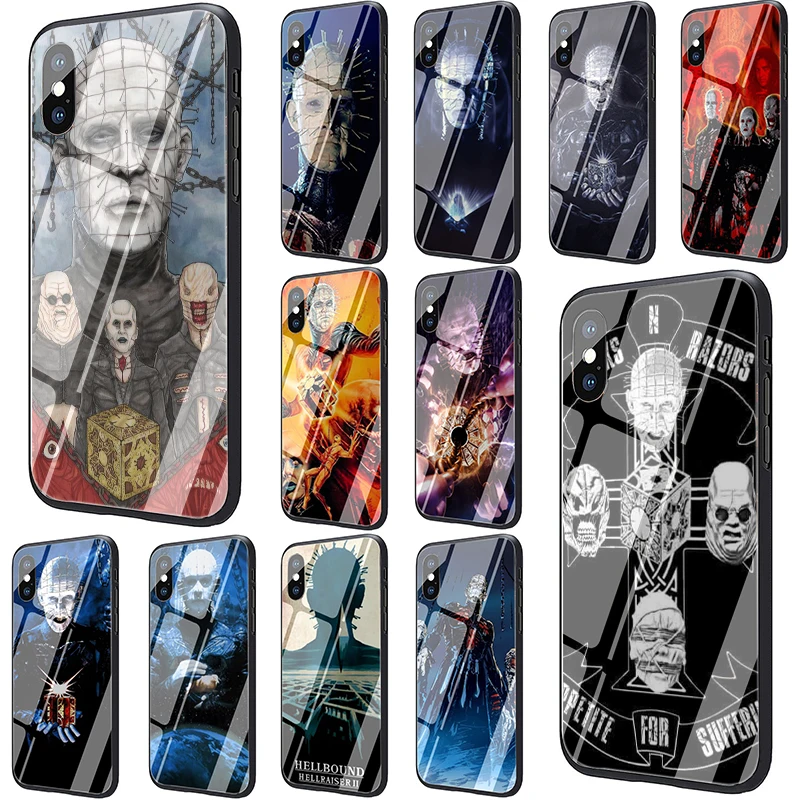 Чехол для телефона из закаленного стекла Hellraiser iphone 5 5s SE 2020 6 6s 7 8 Plus X XR XS 11 pro Max |