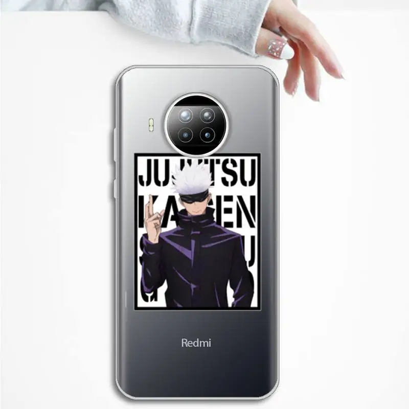 Hot Anime Jujutsu Kaisen Phone Case Transparent for Xiaomi mi Redmi note 10 t 8 9 pro lite 11 Samsung S 8 9 10 20 plus ultra 
Hot Anime Jujutsu Kaisen Phone Case Transparent for Xiaomi mi Redmi note 10 t 8 9 pro lite 11 Samsung S 8 9 10 20 plus ultra