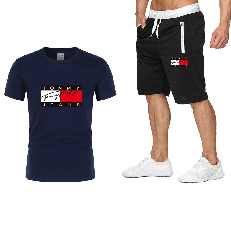 Men's Sports T-shirt and Shorts Set 3D Print Custom Pant Casual Suit Fashion Cotton Sportswear 2021 Summer New 
Men's Sports T-shirt and Shorts Set 3D Print Custom Pant Casual Suit Fashion Cotton Sportswear 2021 Summer New