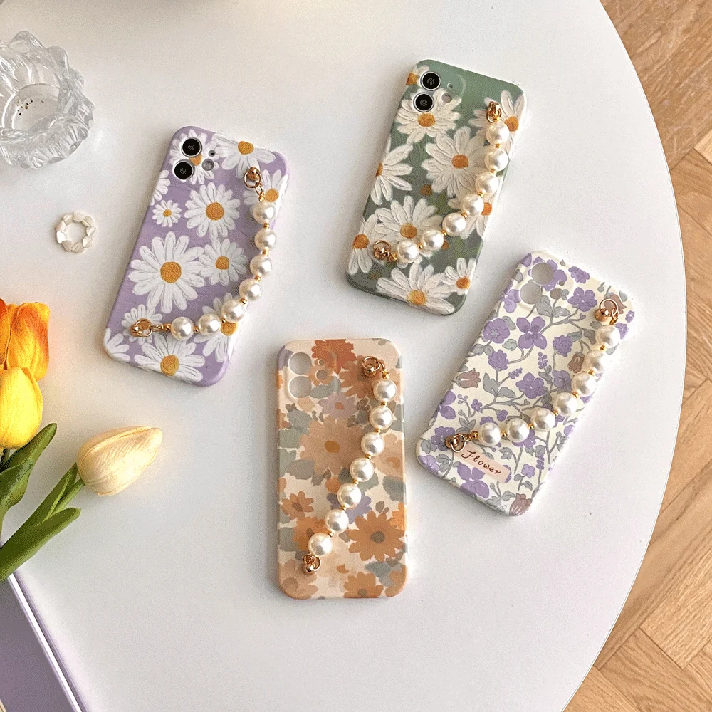 Purple Daisy Flowers Phone Case For iPhone 12 Pro Max 11pro XR XSMax 7 8 Plus X Wrist Band TPU Silicon Covers Fitted Cases
Purple Daisy Flowers Phone Case For iPhone 12 Pro Max 11pro XR XSMax 7 8 Plus X Wrist Band TPU Silicon Covers Fitted Cases
