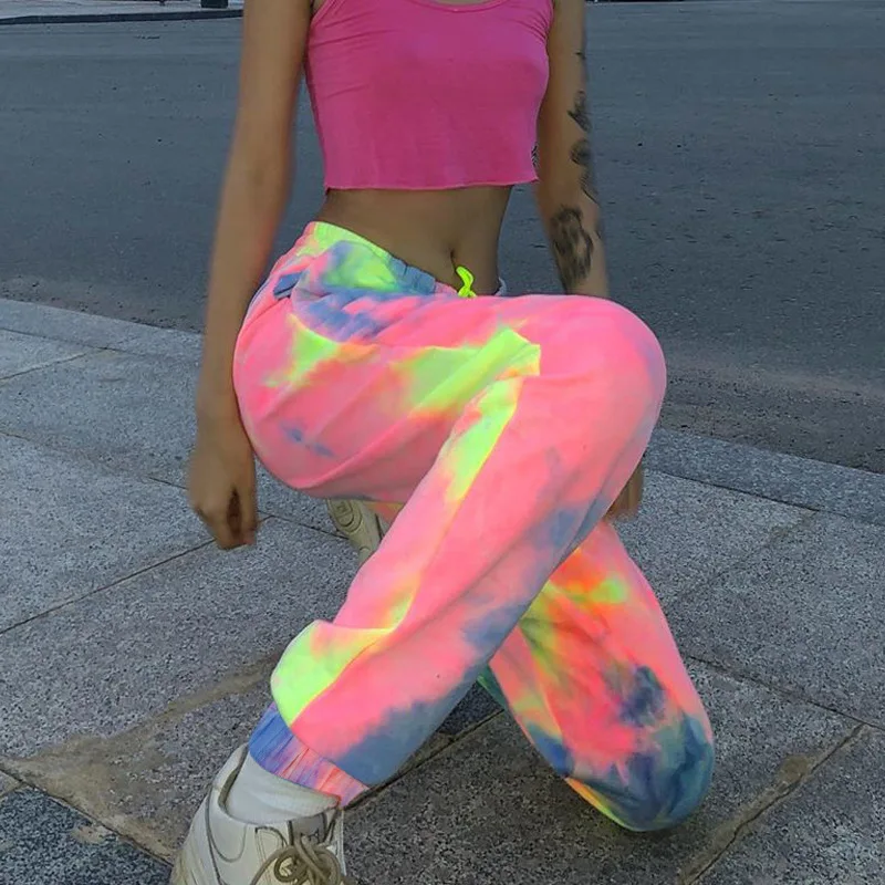 Sweatpants Trousers Women tie dye sweatpants Women's pants joggers set streetwear women clothes Long casual joggers high waist
Sweatpants Trousers Women tie dye sweatpants Women's pants joggers set streetwear women clothes Long casual joggers high waist