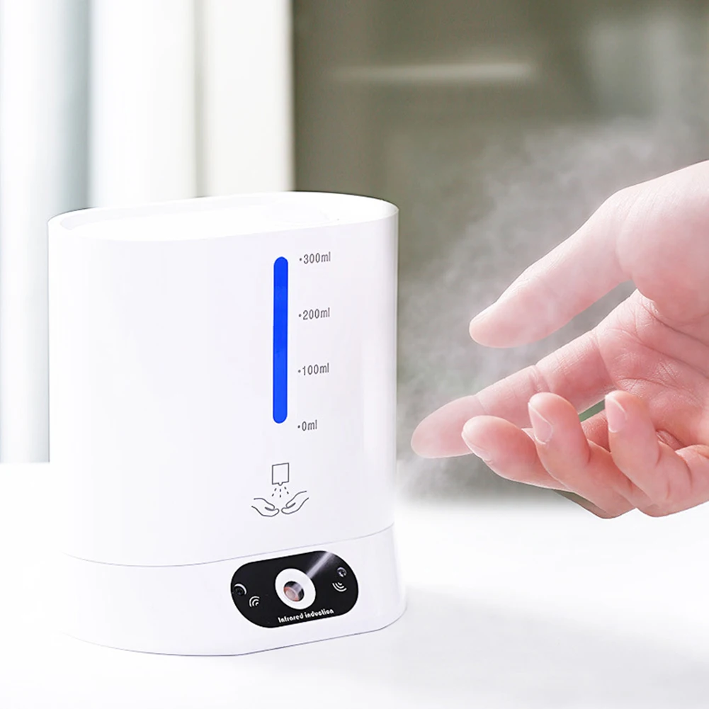 300ml Automatic IR Sensor Touch-Free Disinfection Sprayer Lotion Soap Dispenser Wall-mounted Hand Alcohol Machine
300ml Automatic IR Sensor Touch-Free Disinfection Sprayer Lotion Soap Dispenser Wall-mounted Hand Alcohol Machine